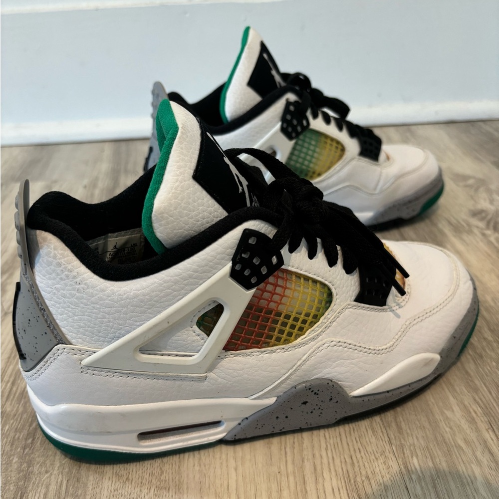 2020 Wmns Air Jordan 4 Retro 'Rasta - Picture 9 of 11